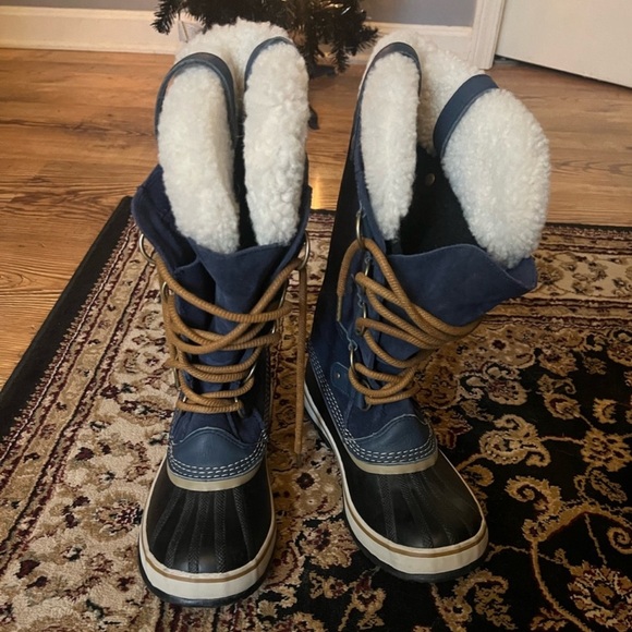 Sorel Shearling Lined Joan of Arctic Boots size 7.5 - Picture 9 of 12